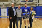 MBBall Senior Day  Wheaton College men's basketball Senior Day. - Photo By: KEITH NORDSTROM : Wheaton, basketball